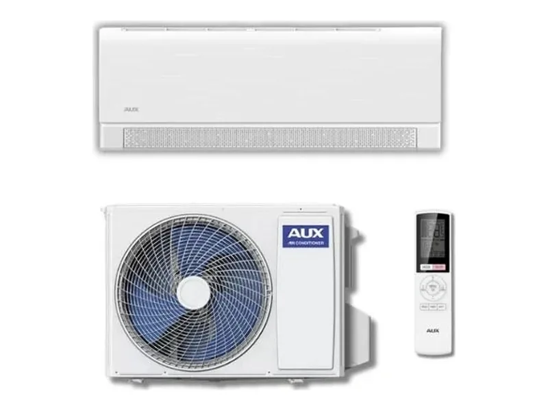 AUX C-Smart 3,5 kW oldalfali split klíma szett beltéri és kültéri egységgel, távirányítóval